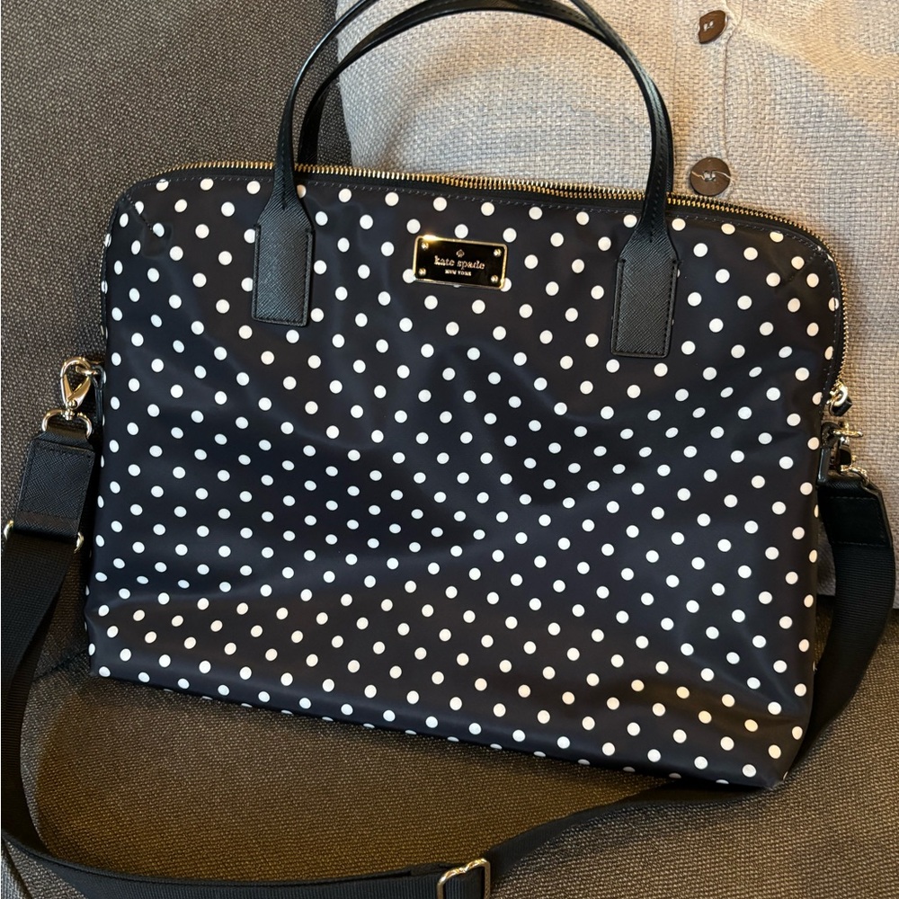 Kate Spade laptop tote bag nylon